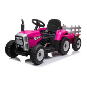tractor-electric-cu-remorca-pentru-copii-611-roz