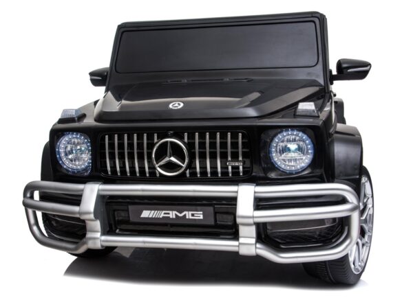 Masinuta electrica pentru copii 24 Volti Mercedes AMG G63 4×4 XXL cu 2 locuri (s307) Negru