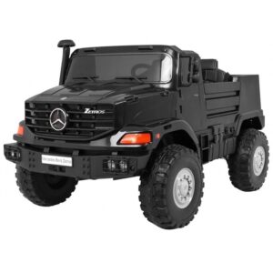 Masinuta electrica pentru copii cu 2 locuri SUV Mercedes Benz Zetros (0916) Negru