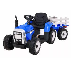 Tractor-electric-cu-remorca-pentru-copii-BLOW-TRUCK-roti-EVA-MX-611